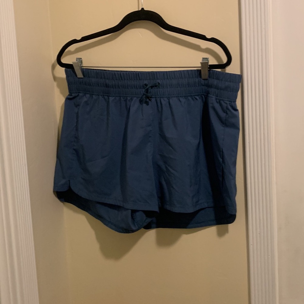 adidas Women's Athletic Running Shorts in Teal Green